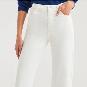 7 For All Mankind Cropped Alexa Vintage Cord